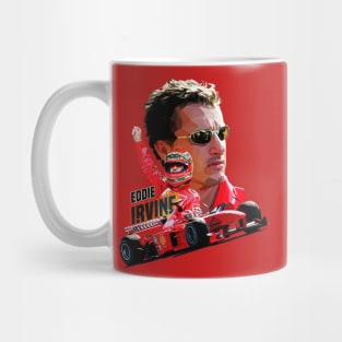 Eddie Irvine Low Poly Mug